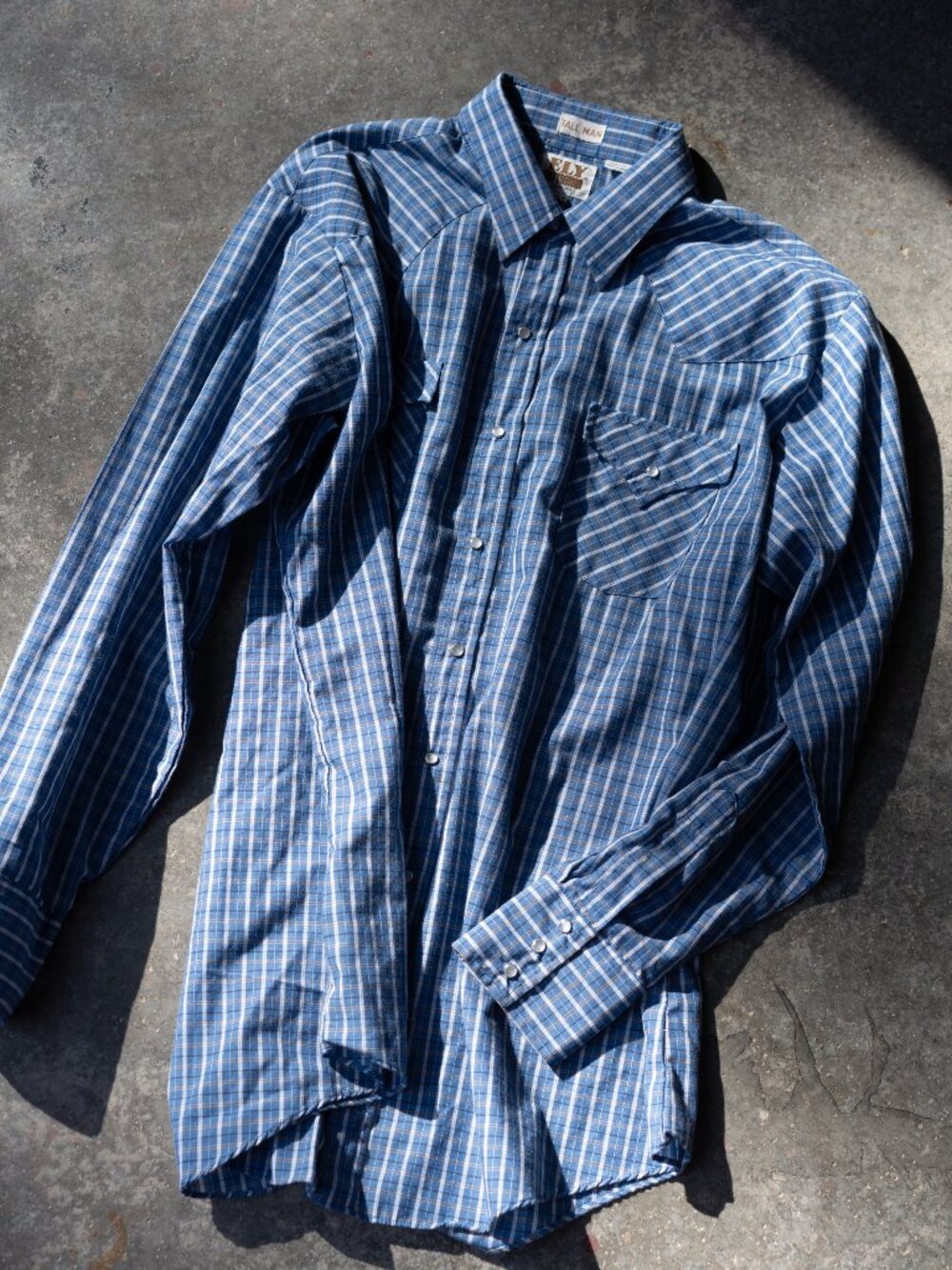 ELY Plaid Western Shirt